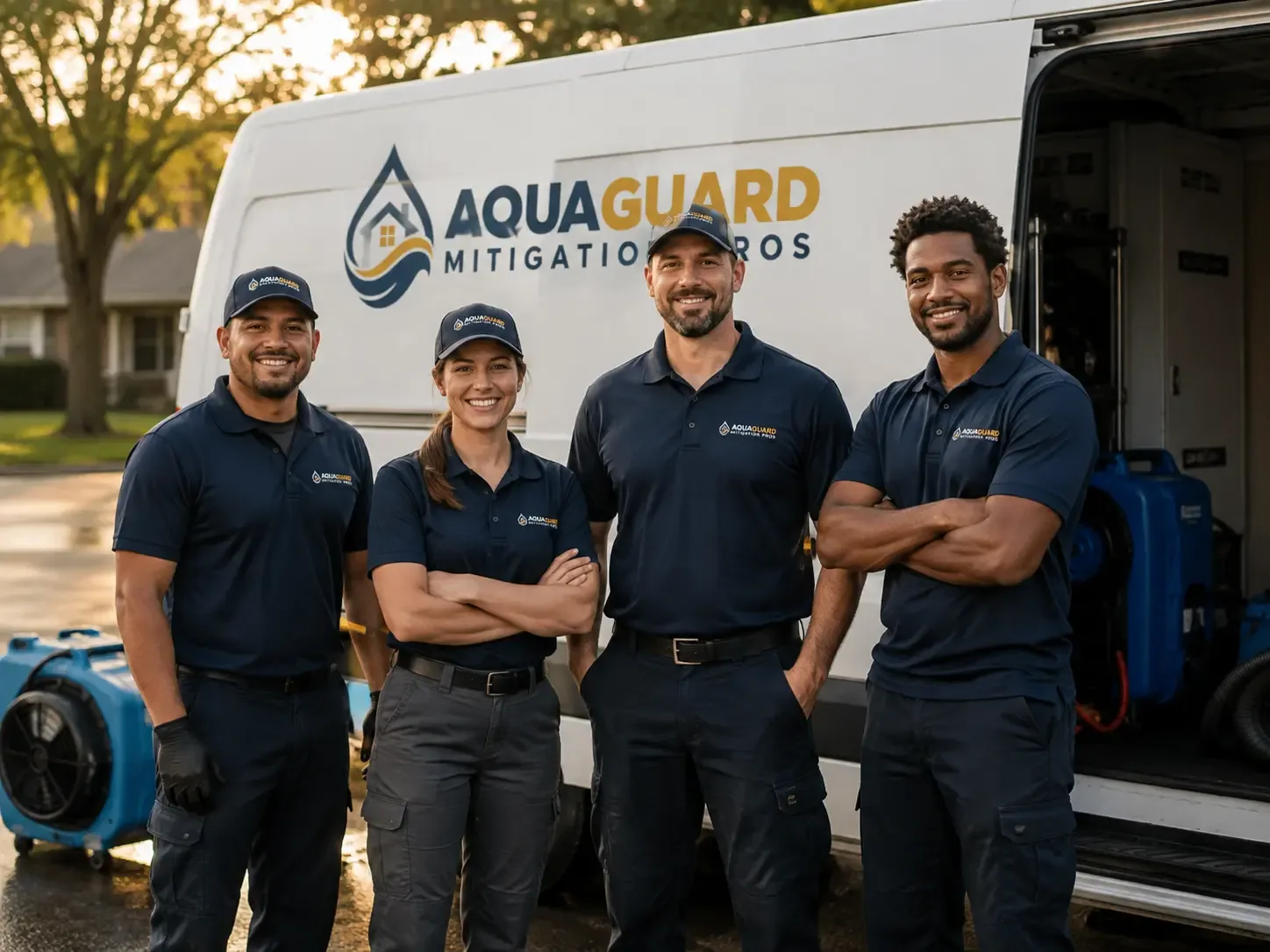 Water Damage Mitigation company in Wickett, TX